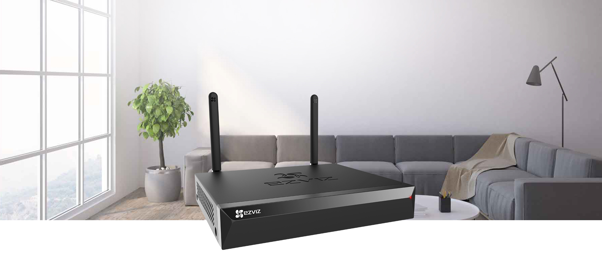 EZVIZ X5S- NVR INALAMBRICO 8 PUERTOS, HDMI, VGA