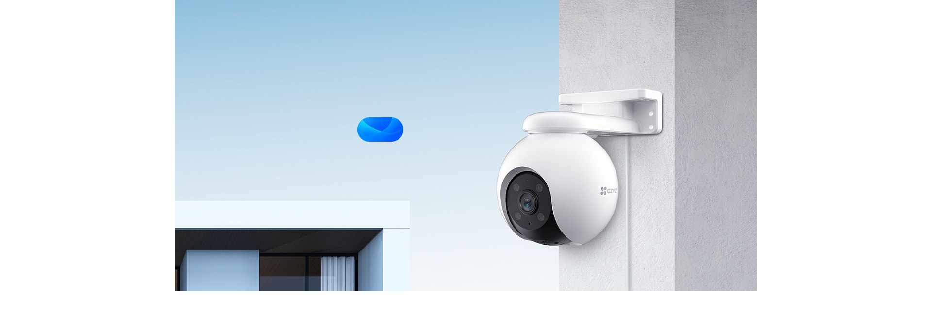 EZVIZ H8 PRO 3K- CAMARA INALAMBRICA, VISION 360 Y NOCTURNA, IP66